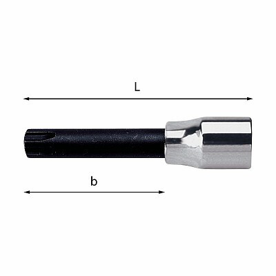 DOPSLEUTEL RIBE           USAG   7 MM. 6K 1/2 L= 60 U23312NS7