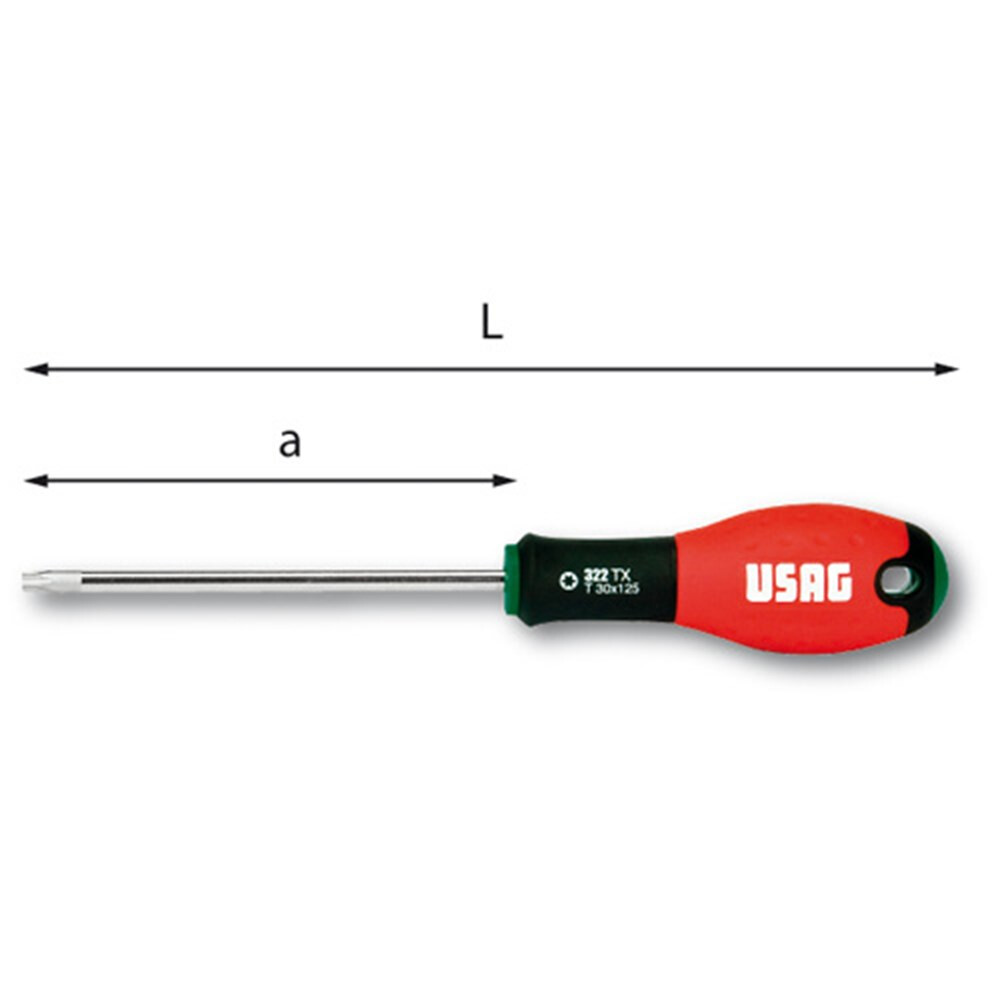 USAG Schroevendraaier TORX Tx20 x 100 322TXT20100